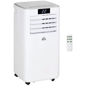 Room up to 15m², Portable AC Unit for Cooling Dehumidifying Ventilating Fan, with Remote, 24H Timer, Window Kit, R290, A Energy